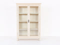 Vetrina - Legno-Vetro - 120 x 45 x 185 cm - Beige chiaro - Stile classico
